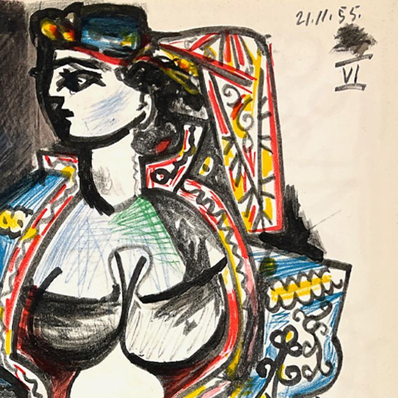Carnet de Californie 21.11.55-VI by Picasso (1881-1973)