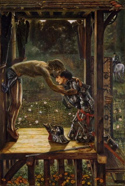 Edward Burne-Jones - The Merciful Knight