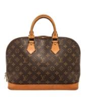 Louis Vuitton Brown Monogram Canvas Alma PM Handbag