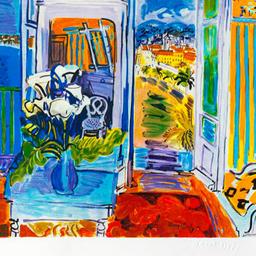 Interieur A La Fenetre Ouverte by Dufy (1877-1953)