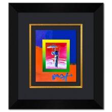 Umbrella Man with Cane by Peter Max
