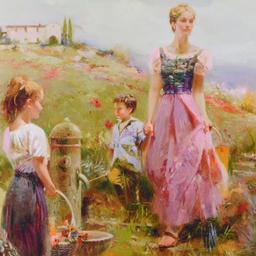 The Fountain of Life by Pino (1939-2010)