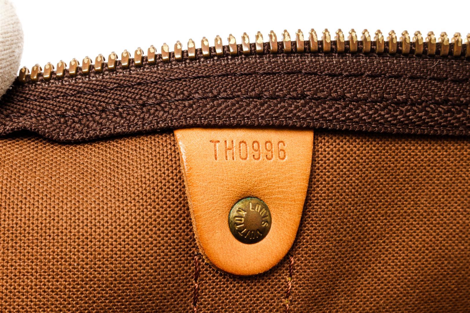 Louis Vuitton Brown Monogram Canvas Keepall Bandouliï¿½re 60 Travel Bag