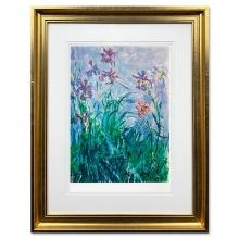 Iris by Monet (1840-1926)