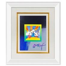 Cosmic Runner by Peter Max