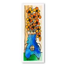Blue Vase I by Ben-Simhon Avi