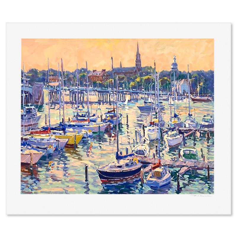 Annapolis Sunset by Schmidt Bill