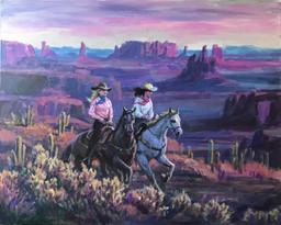 Across the Painted Desert by Richard Ho, orig