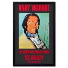 The American Indian Series (Black) by Warhol (1928-1987)