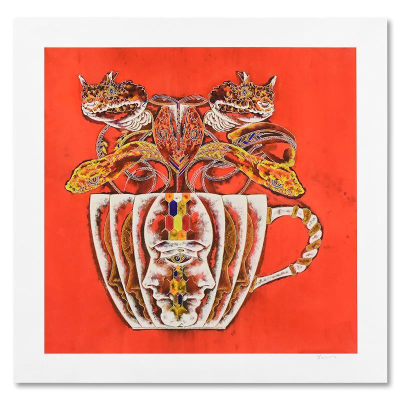 Medusa in Tea Cup 2 by Hong Lu