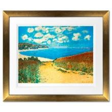 Chemin Dans Les Bles A Pourville by Monet (1840-1926)