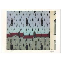 Golconda by Magritte (1898-1967)