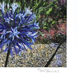 Artists Garden by Peter Ellenshaw (1913-2007)
