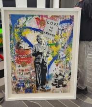 Einstein by Mr. Brainwash