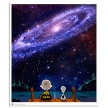 The Andromeda Galaxy by Peanuts