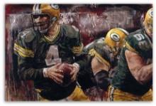 Brett Favre Superbowl XXXI by Stephen Holland