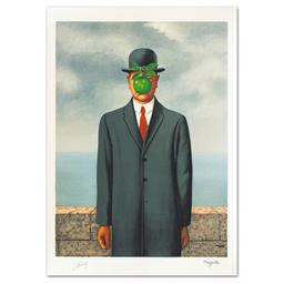 Le Fils De Lhomme by Magritte (1898-1967)