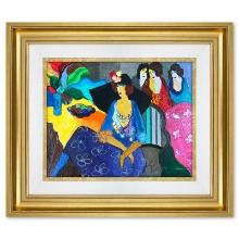 Gossip by Tarkay (1935-2012)