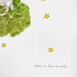 The Little Prince And The Baobabs by Antoine de Saint-Exupery (1900-1944)