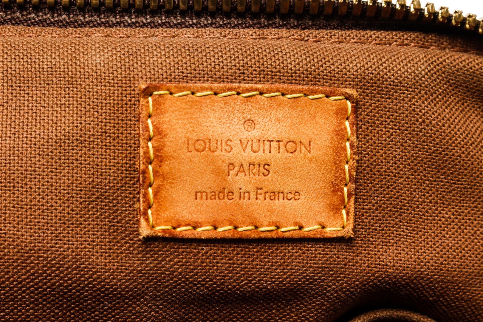 Louis Vuitton Brown Monogram Canvas Palermo PM Tote Bag