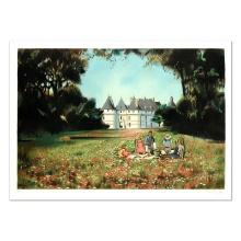 The Picnic by Vernet Bonfort Robert