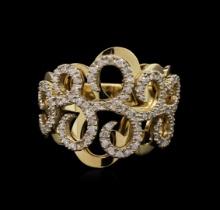 0.60 ctw Diamond Ring - 14KT Yellow Gold