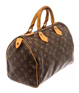 Louis Vuitton Brown Monogram Canvas Speedy 30 Satchel Bag