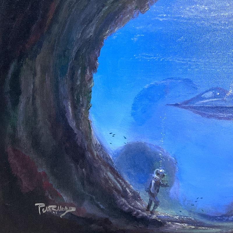 20,000 Leagues by Peter Ellenshaw (1913-2007)