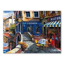 Outdoor Cafe by Metlan Anatoly