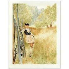 Girl in Meadow by Nelson William