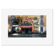 Cafe Gitman-Napoli by Thomas Pradzynski (1951-2007)