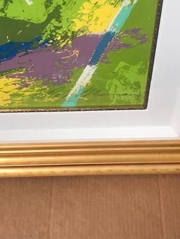 Match Point by LeRoy Neiman Hand signed by LeRoy Neiman