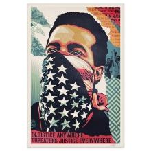 Injustice Anywhere Threatens Justice Everywhere by Fairey, Shepard