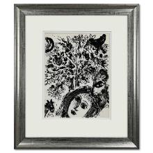 Le Couple Devant L'arbre by Chagall (1887-1985)