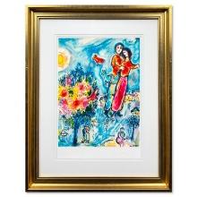 Entre Lhiver Et Le Printemps by Chagall (1887-1985)
