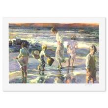 Frolicking at the Seashore by Hatfield Don