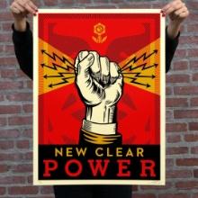 New Clear Power by Shepard Fairey