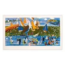 La Visite De Lescadre Anglaise Au Havre by Dufy (1877-1953)