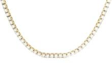 14KT Yellow Gold 29.50 ctw Diamond Eternity Necklace