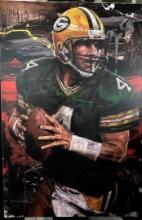 Brett Favre Packers MVP by Stephen Holland