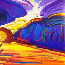 Without Borders II by Peter Max