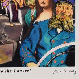 Field Trip to the Louvre by De La Nuez Nelson
