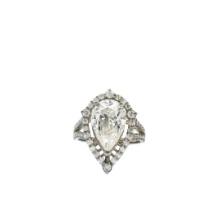 5.65 ctw Diamond Ring - 14KT White Gold