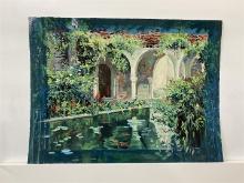 Mediterranean Villa 1995 by Rebecca Hardin