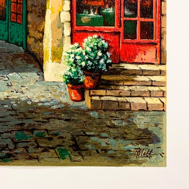 At the Alley by Metlan Anatoly
