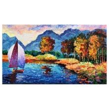 Sailing In Switzerland by Antanenka Original