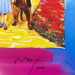 Yellow Brick Road by Peter Max