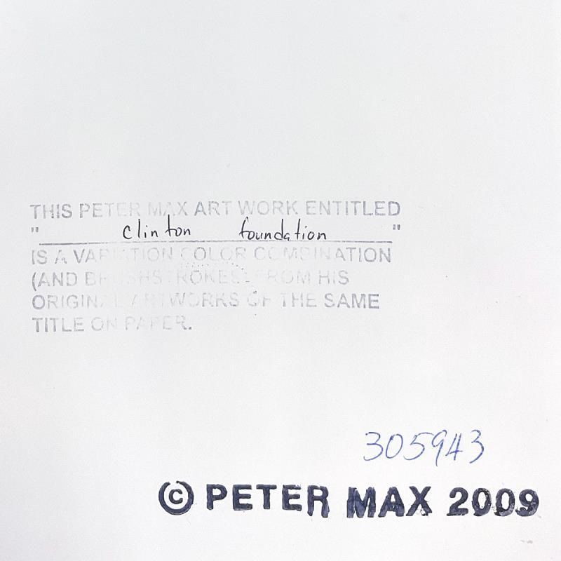 Clinton Foundation by Peter Max