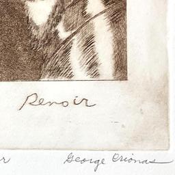 Homage to Renoir by Crionas (1925-2004)