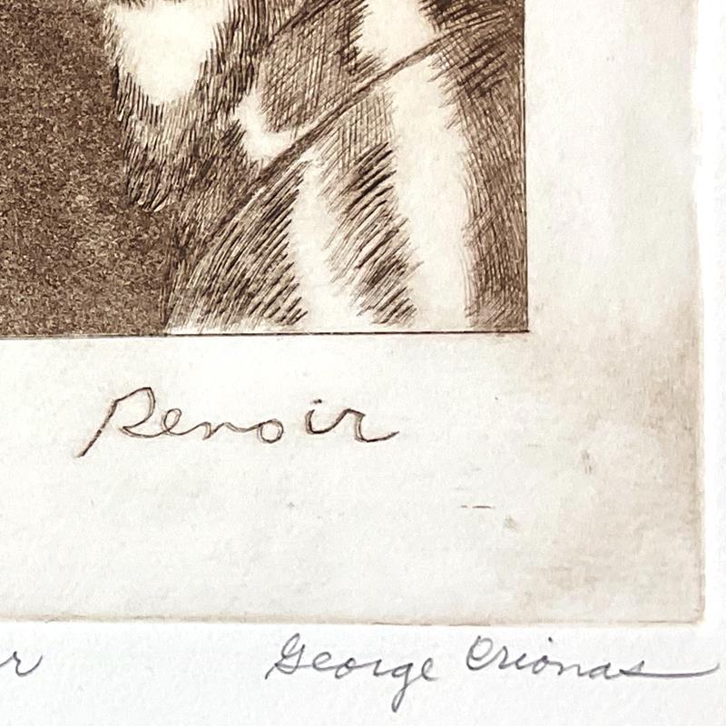 Homage to Renoir by Crionas (1925-2004)